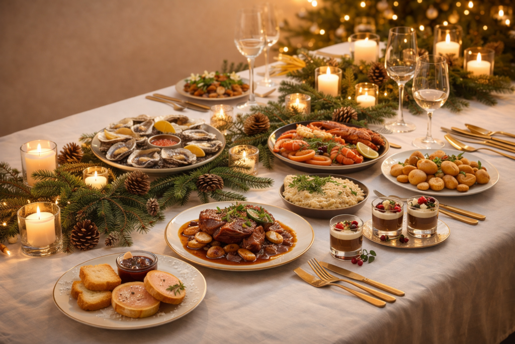 🎄 Menu de Noël 2025 – Fièvre Traiteur à Corroy (Marne)